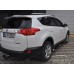 Пороги - трубы "Delux" для RAV4 (2013+).